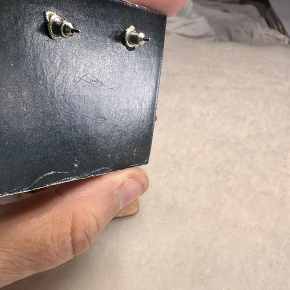 Tortoiseshell Dangle Post Earrings Set - Picture 8 of 8